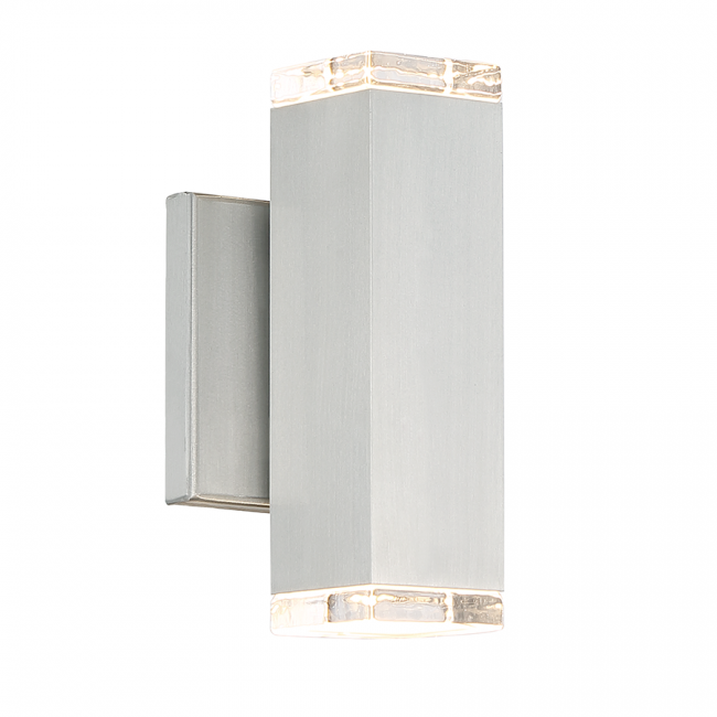 dweLED WS-W61808 Block 8" Tall LED Outdoor Wall Sconce