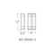 Modern Forms WS-W68612 Skyscraper 1-lt 12" Tall LED Outdoor Wall Sconce