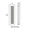 Modern Forms WS-W71628 Oath 1-lt 28" LED Outdoor Wall Sconce