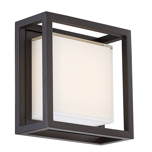 Modern Forms WS-W73608 Framed 1-lt 8" LED Outdoor Wall Sconce