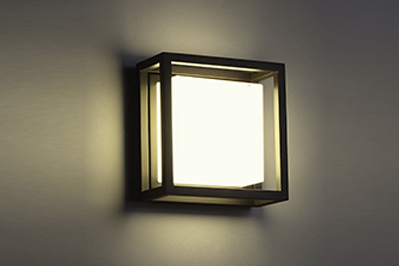 Modern Forms WS-W73608 Framed 1-lt 8" LED Outdoor Wall Sconce