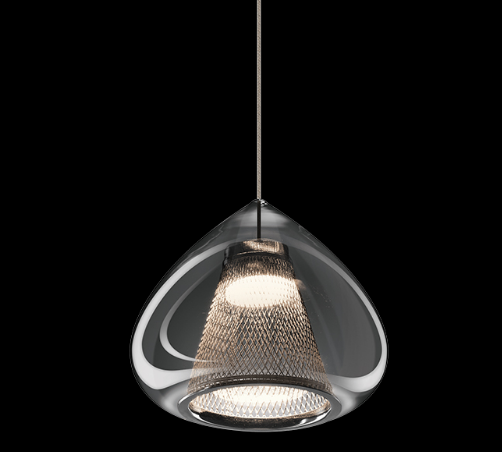 Elan 84020 1-lt Zin Wide LED Pendant