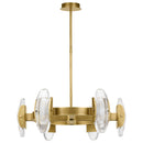 Tech 700WYT6M Wythe 6-lt 30" LED Chandelier