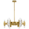 Tech 700WYT6M Wythe 6-lt 30" LED Chandelier