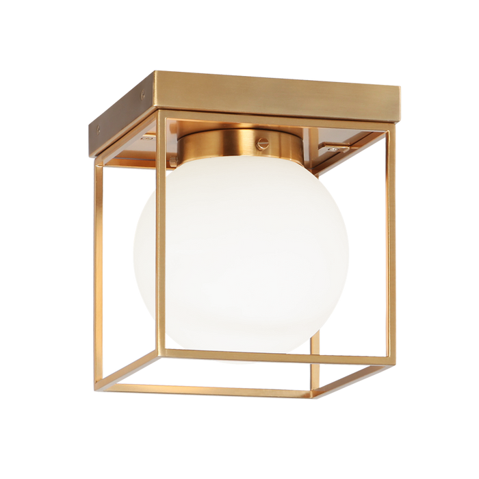 Matteo X03801 Squircle 1-lt 7" Flush Mount