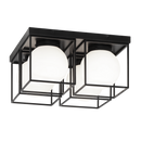 Matteo X03804 Squircle 4-lt 15" Flush Mount